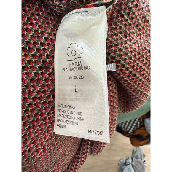 FARM RIO Crazy Mix Multicolor Patterned Cardigan - Picture 14 of 16